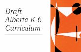 Draft Alberta K-6 Curriculum