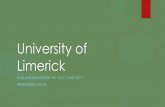 University of Limerick - uni-wuerzburg.de