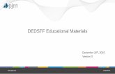 DEDSTF Educational Materials
