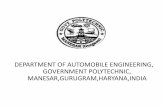 DEPARTMENT OF AUTOMOBILE ENGINEERING, GOVERNMENT ...