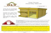 Dog House Assembly Manual - Outdoor Living Today