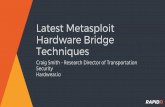 Latest Metasploit Hardware Bridge Techniques