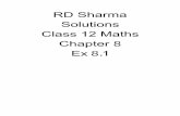 RD Sharma Solutions Class 12 Maths Chapter 8 Ex 8
