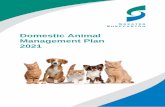 Domestic Animal Management Plan 2021 - City of Greater ...