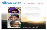 2012 Annual Report - International Relief for Children