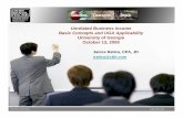 Unrelated Business Income Basic Concepts and UGA ...