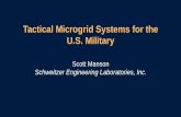 Tactical Microgrid Systems for the U.S. Military