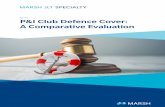 MARINE P&I Club Defence Cover: A Comparative Evaluation