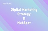 Digital Marketing Strategy HubSpot