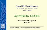 Activities by UNCRD