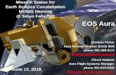 Mission Status for Earth Science Constellation MOWG ...