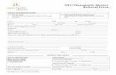 IHT/Therapeutic Mentor Referral Form