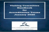 Visiting Committee Handbook for Accreditation Teams ...
