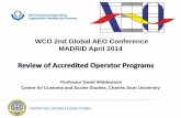 WCO 2nd Global AEO Conference MADRID April 2014