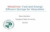 WearDrive: Fast and Energy Efficient Storage for Wearables