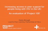 Increasing access to peer support for people living with ...