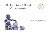 Clinical Uses of Blood Components