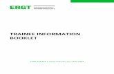 TRAINEE INFORMATION BOOKLET