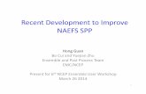 Recent Development to NAEFS SPP