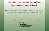 Introduction to IndianaMap Resources and LiDAR