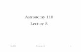 Astronomy 110 Lecture 8 - University of Hawaiʻi
