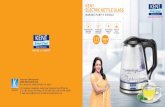 Kent Electric Kettle Glass Manual - KENT RO Systems