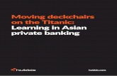 Moving deckchairs on the Titanic: Learning in Asian ...