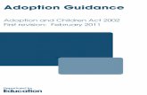 The Adoption and Children Act 2002