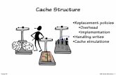 Cache Structure - Computer Science