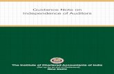 Guidance Note on Independence of Auditors Final