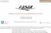 FASER: ForwArd Search ExpeRiment at the LHC