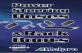 POWER STEERING HOSES & RACK BOOTS
