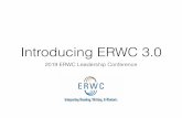 Introducing ERWC 3.0