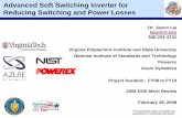 Advanced Soft Switching Inverter for Reducing Switching ...