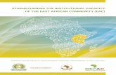 STRENGTHENING THE INSTITUTIONAL CAPACITY OF THE EAST ...