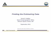 Finding the Estimating Data