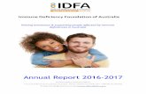 Annual Report 2016-2017 - IDFA