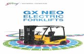 A brand new series of electric forklifts