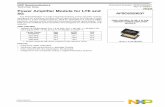 Power Amplifier Module for LTE and 5G
