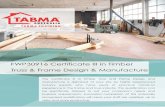 FWP30916 Certificate III in Timber Truss & Frame Design ...