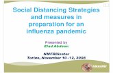 1 Social Distancing Strategies and measures in preparation ...