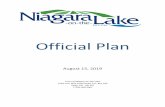 Official Plan - Town of Niagara-on-the-Lake
