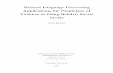 Natural Language Processing Applications for Prediction of ...