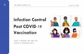 Infection Control Post COVID-19 Vaccination