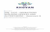 PRJ -1035 - OPERATIONS BUILDING OFFICES AND ALTERTAIONS ...