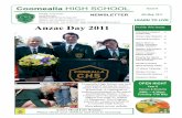 Phone: Fax: Email: Anzac Day 2011 Inside this issue
