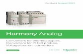 Harmony Analog - Converters for thermocouple - Converters ...