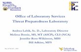 Office of Laboratory Services Threat Preparedness Laboratory