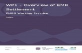 WP1 - Overview of EMR Settlement
