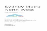 S Sydney Metro V W O R North West K